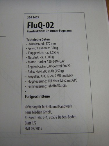Bauplan flu blatt - flu,