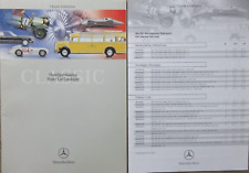 Mercedes Modellautokatalog Prospekt brochure von 3/2001, 52 Seiten + Preisliste