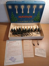 Original DDR NARVA Lichterkette Weihnachtsbaum #1