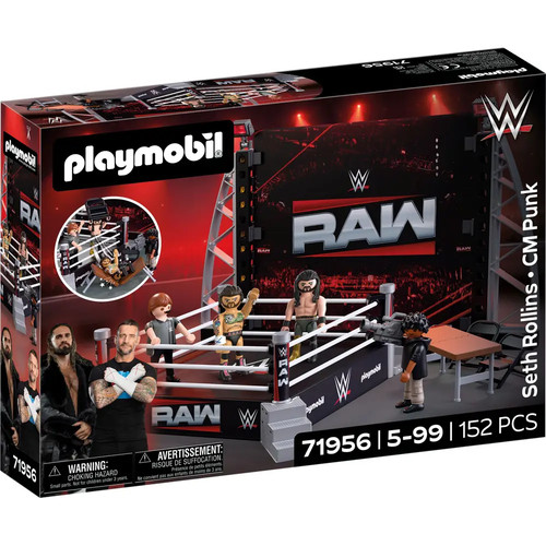Wwe raw ring collectors set - ring,