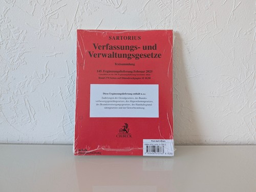 Sartorius verfassungs und - verfassungs-,