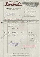 COTTBUS, Rechnung 1936