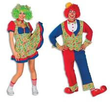 Clown Damen Herren Jacke Kostüm Zirkus Frack Kleid Weste Anzug Kasper Pierrot
