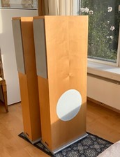 ASW Genius 400 Highend Standlautsprecher in Ahorn 117x44x18 cm auf Füßchen