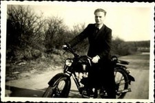 Set von 12 Fotos Motorrad