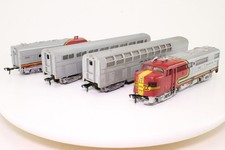 Fleischmann 4700 4701 H0 Diesellok Santa Fe + 2 Wagen Komplett-Set