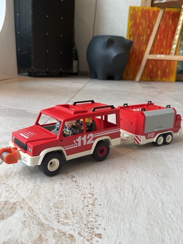 Playmobil feuerwehr auto mit - playmobil,