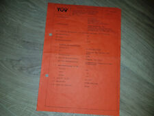 ABE Technischer Bericht STEPPAN Heckspoiler VW Golf 1 Spoiler G0200 Oldtimer 17