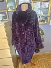 Webpelz Mantel Lila Popken