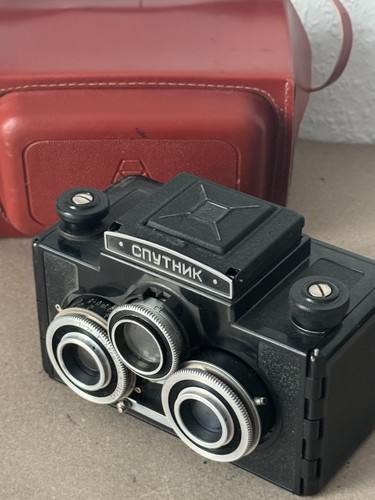 Sputnik 6x6 stereo fotokamera - sputnik,