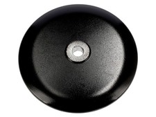 Deckel radnabe vorn schwarz - deckel,