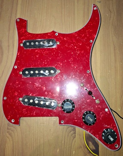 Loaded strat pickguard - strat,