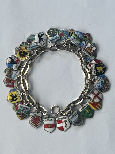 Vintage wappenarmband - vintage,