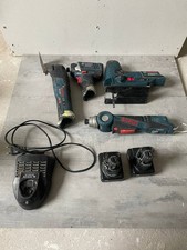 Bosch-Set / Stichsäge - Winkelbohrmaschine - Multitool -Drehschlagschrauber