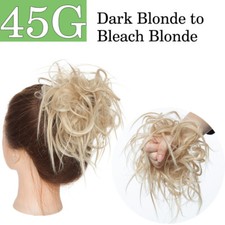 Echt Dicke Haarteil Haarknoten Zopfgummi Haargummi Scrunchie Pferdeschwanz Dutt