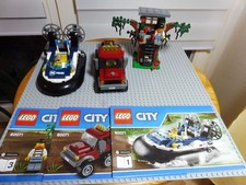 Lego® City 60071 Verbrecherjagd im Luftkissenboot mit Bauanleitung, komplett