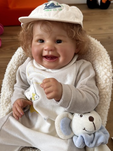 Lächelndes rebornbaby - lächelndes,