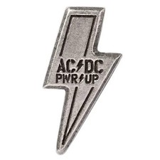 AC/DC Anstecker Pin · Power