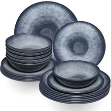 Melamin Geschirr Set Grau