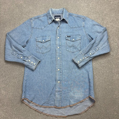 Wrangler jeanshemd erwachsene - jeanshemd,