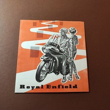 Prospekt Royal Enfield Motorrad  196?