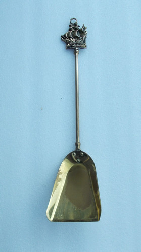 Kohleschaufel vintage massiv - kohleschaufel,