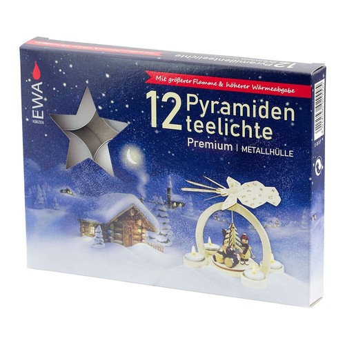 Teelicht kerze - 12,