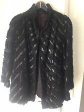 Swakara Jacke Echt Persianer Schwarz Black Herbst-Angebot!
