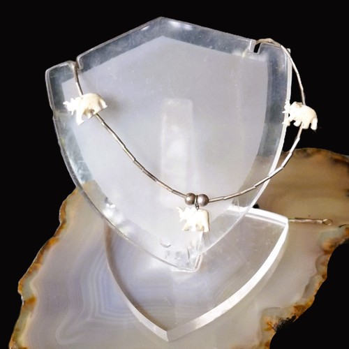 Kette silber 925 elefanten - silber,