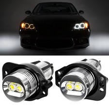 2X LED Angel Eyes Für BMW E90 E91 XENON WEISS Standlicht Für BMW Ringe 6000K
