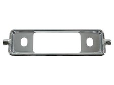 Chrome radio faceplate for VW