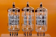 3x Siemens ECC83 (12AX7)