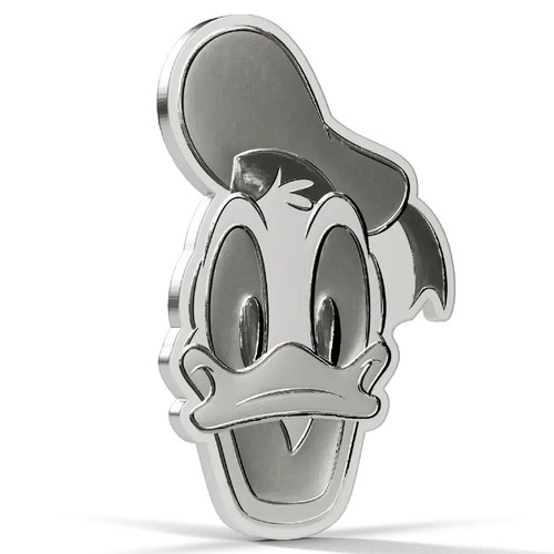 Silbermünze disney donald - disney™,