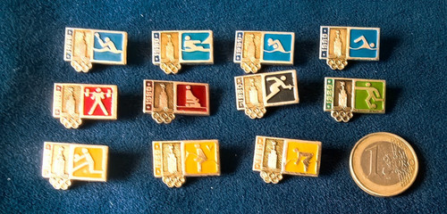 Sport pin stück - sport,