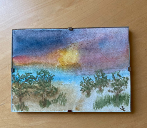 Aquarell landschaft gemälde - landschaft,