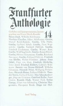 Frankfurter anthologie 14 - frankfurter, anthologie,