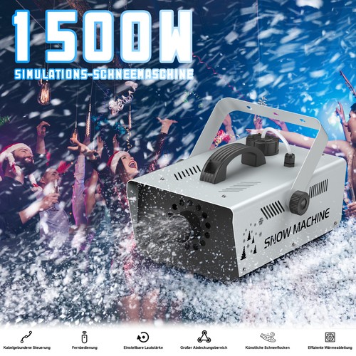 1500w schneemaschine schnee - 1500w,
