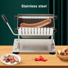 Edelstahl Currywurstschneider
