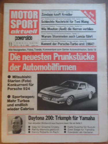 Motor sport aktuell 1982 - sport,