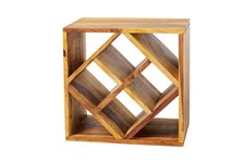 Weinregal Sheesham Holz 40 x