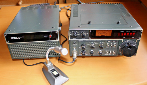 Icom 701 mit netzgerät - ic-701,