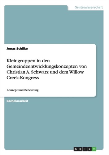 Schilke kleingruppen in den - kleingruppen,