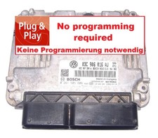 Steuergerät VW Golf 6 1,4l TSI 90KW 03C906016AJ 0261S05808 03C907309A UNLOCK ECU