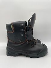 Elten Stihl Damen Motorsägen Lederstiefel Sicherheitsschuhe Schwarz EUR 39