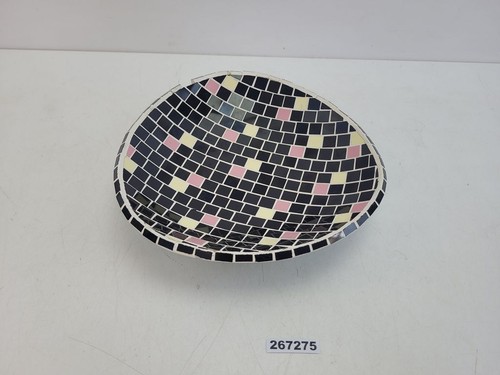 Mosaikschale keramik schwarz - keramik,