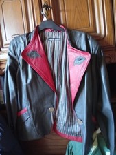 Damen Lederjacke  Gr36 Schwarz