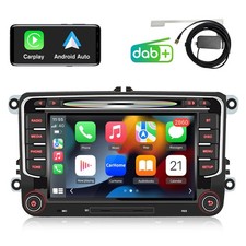 CD Für VW Golf 5 6 PLUS Touran Passat B6 B7 Tiguan 7" Android 14 Autoradio GPS