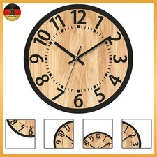 Küche Wanduhr Holz Lautlos