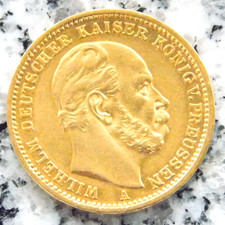 Goldmünze 20 MARK 1872 A
