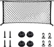 13-teiliges Gepäcknetz Set für Auto Fahrrad Kofferraum Reise Camping Zubehör